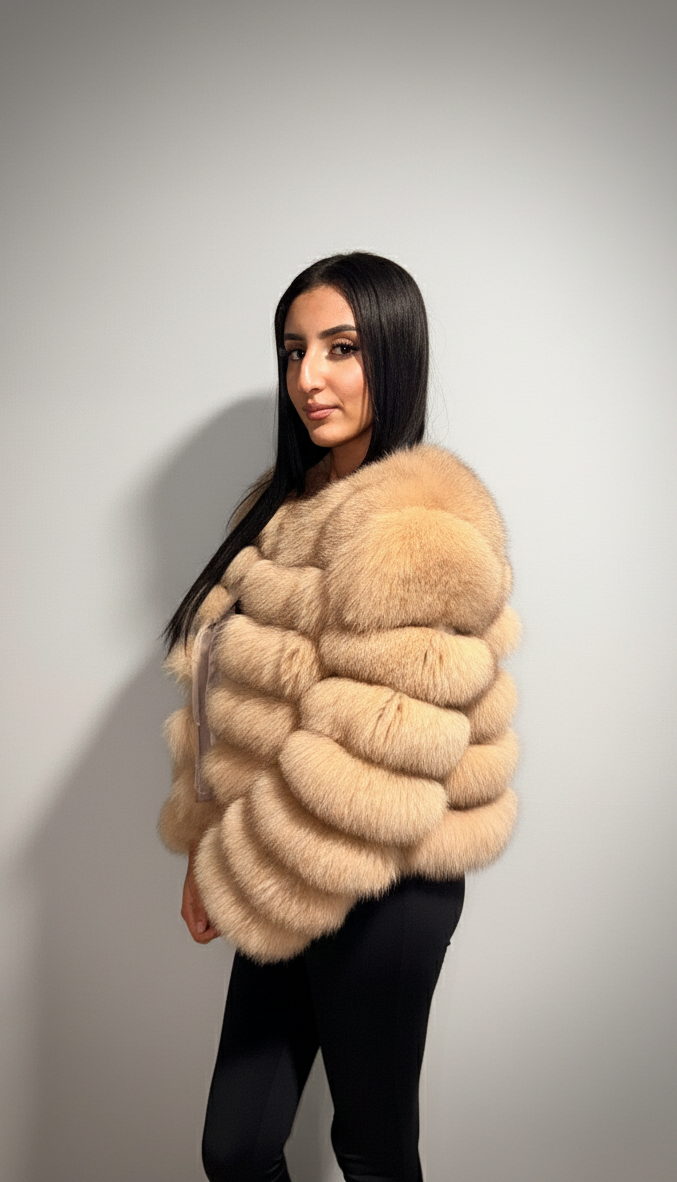 Beige Short Fur