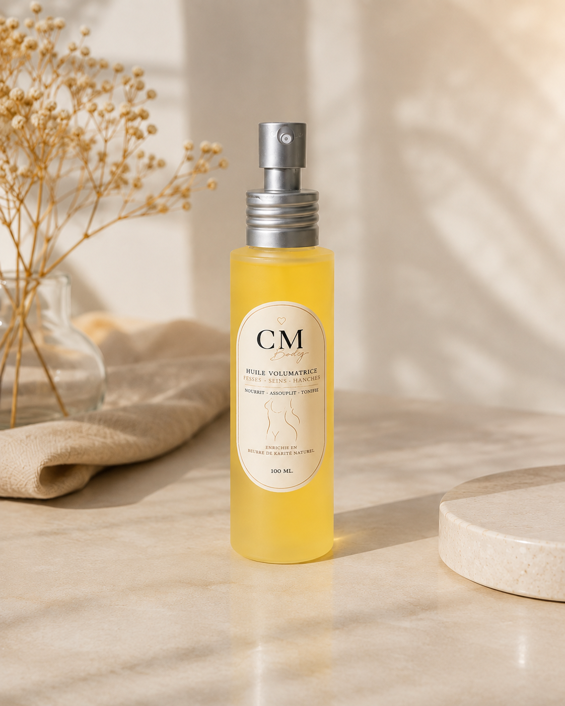 CM BODY – Huile Volumatrice Naturelle
